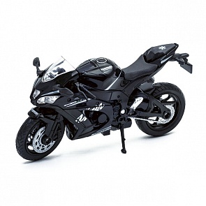 Модель мотоцикла Kawasaki Ninja ZX-10RR, 1:18 (Welly, 12845P)